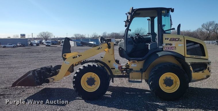 image for item JW9258 2015 New Holland W80C  wheel loader