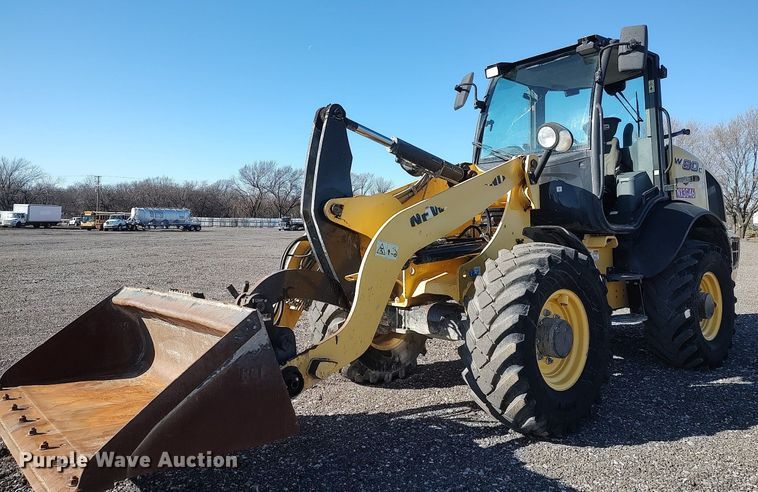 image for item JW9258 2015 New Holland W80C  wheel loader