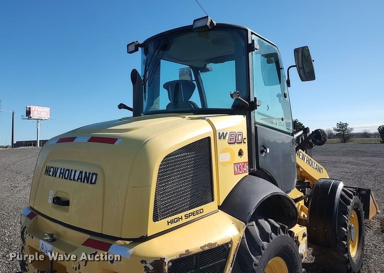 image for item JW9258 2015 New Holland W80C  wheel loader