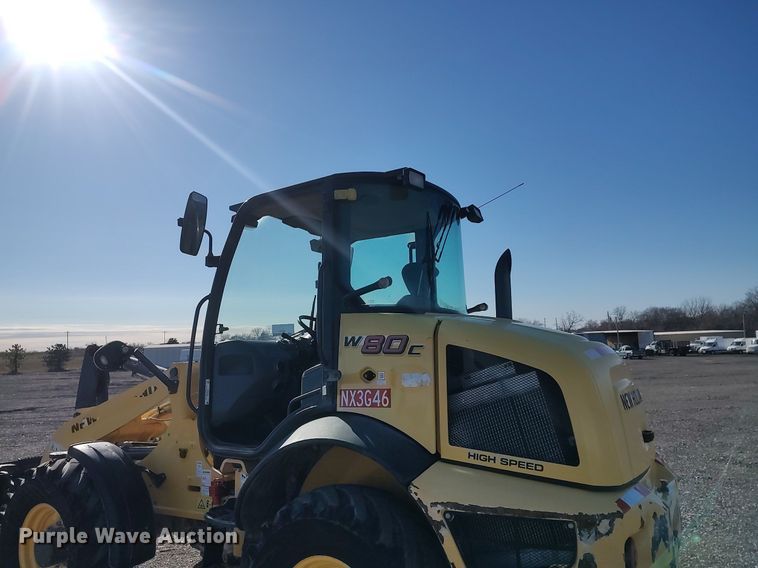 image for item JW9258 2015 New Holland W80C  wheel loader