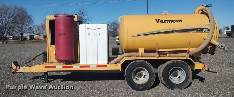 image for item JW9259 2007 Vermeer PMD850  vacuum excavator