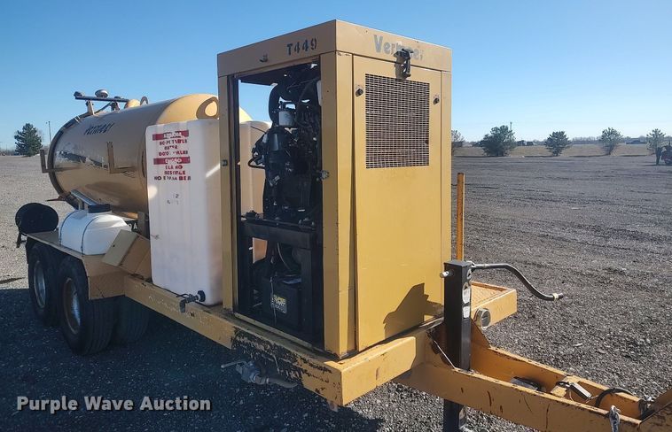 image for item JW9259 2007 Vermeer PMD850  vacuum excavator