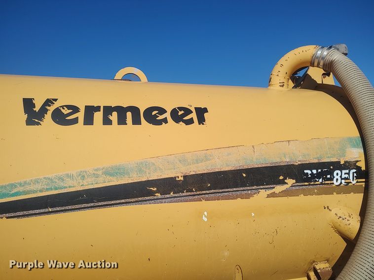 image for item JW9259 2007 Vermeer PMD850  vacuum excavator