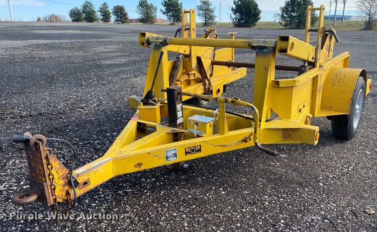 image for item JW9314 1996 Butler HCT-100  reel trailer