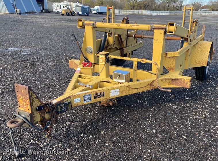 image for item JW9315 1998 Butler HCT-100  reel trailer