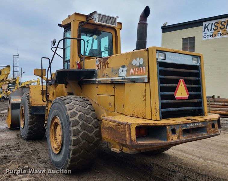 image for item JW9949 1988 Komatsu WA500-1L  wheel loader