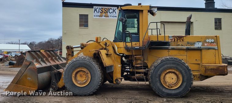 image for item JW9949 1988 Komatsu WA500-1L  wheel loader