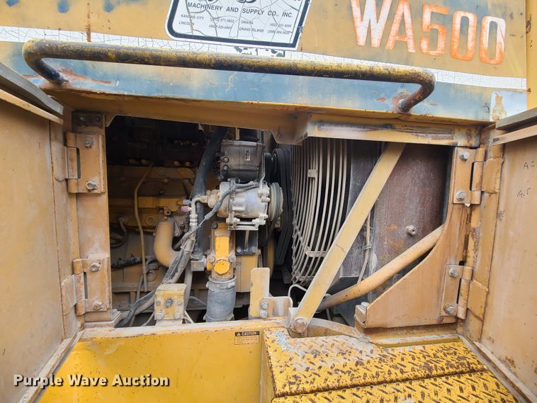 image for item JW9949 1988 Komatsu WA500-1L  wheel loader