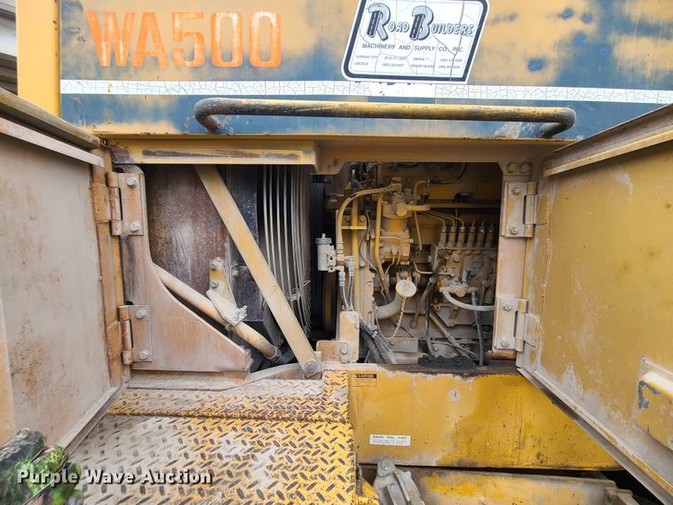 image for item JW9949 1988 Komatsu WA500-1L  wheel loader