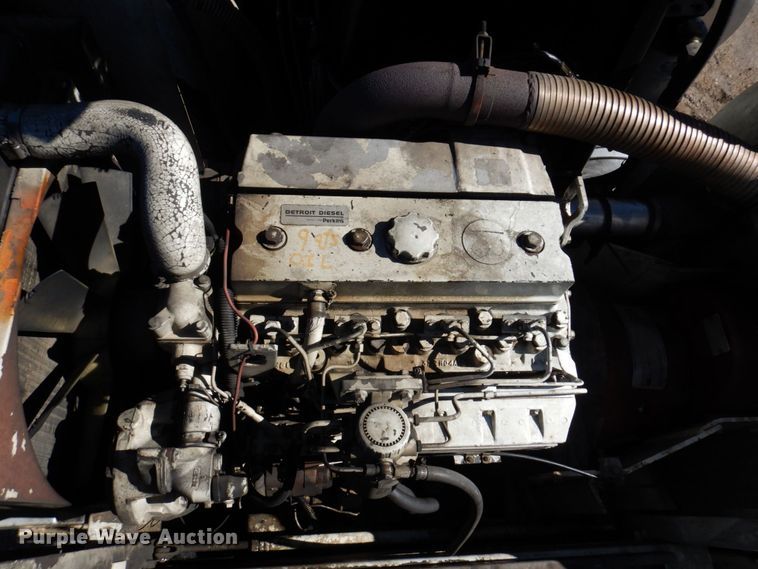 image for item KF9469 1997 International 4900  sewer jetter truck