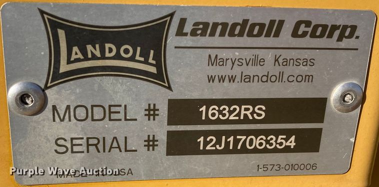 image for item KR9093 Landoll 1632RS  blade