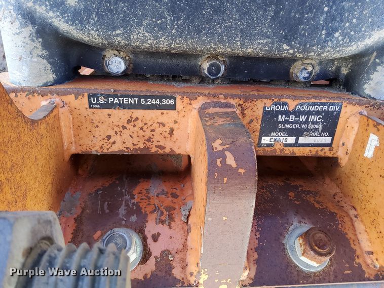 image for item KR9104 MBW EXA18  excavator trench compactor