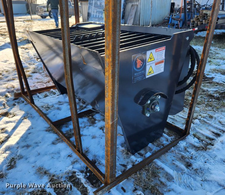 image for item KT9505 Wolverine  skid steer concrete mixer