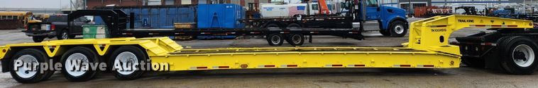 image for item KT9525 1993 Trail King TK100HDG-483  lowboy equipment trailer