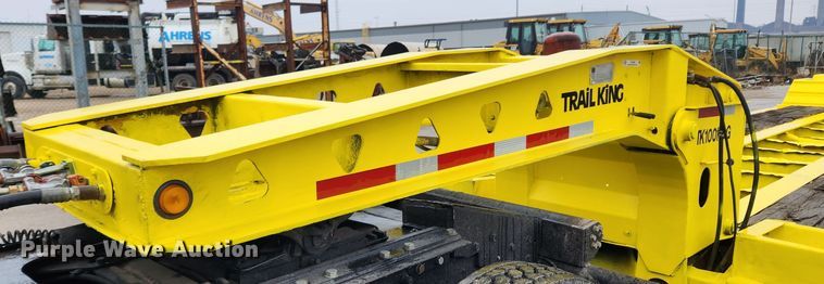 image for item KT9525 1993 Trail King TK100HDG-483  lowboy equipment trailer