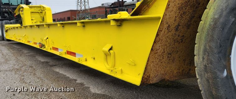 image for item KT9525 1993 Trail King TK100HDG-483  lowboy equipment trailer