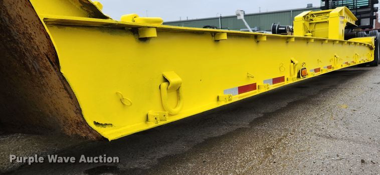 image for item KT9525 1993 Trail King TK100HDG-483  lowboy equipment trailer