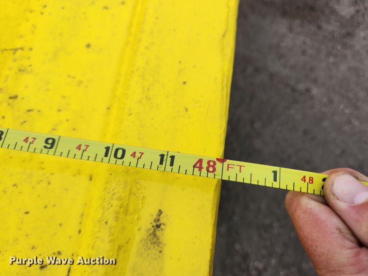 image for item KT9525 1993 Trail King TK100HDG-483  lowboy equipment trailer