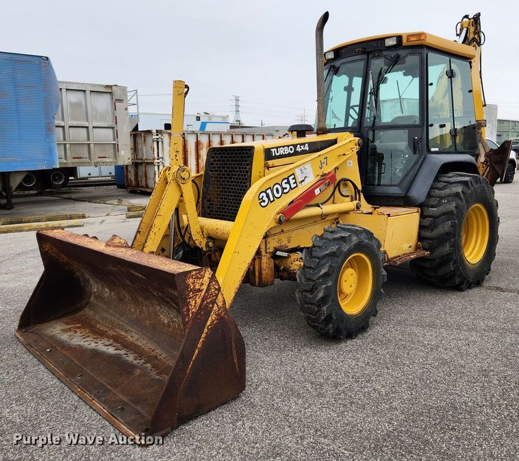 image for item KT9529 1998 John Deere 310SE  backhoe