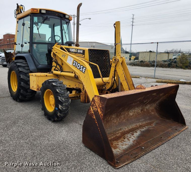 image for item KT9529 1998 John Deere 310SE  backhoe