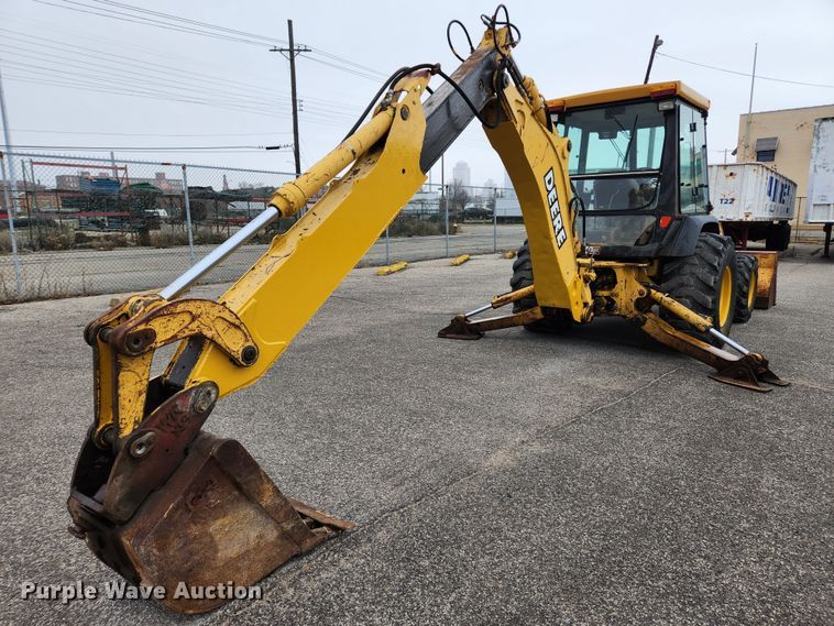 image for item KT9529 1998 John Deere 310SE  backhoe