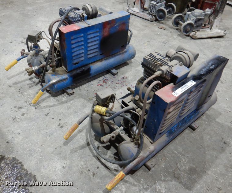image for item KW9558 (2) Emglo air compressors
