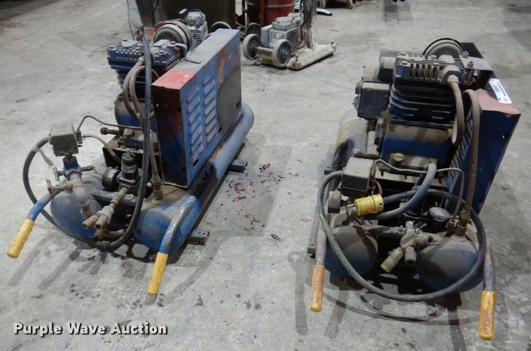 image for item KW9558 (2) Emglo air compressors
