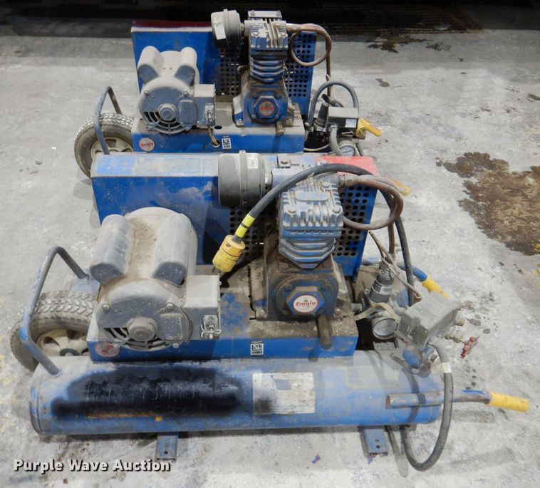 image for item KW9558 (2) Emglo air compressors