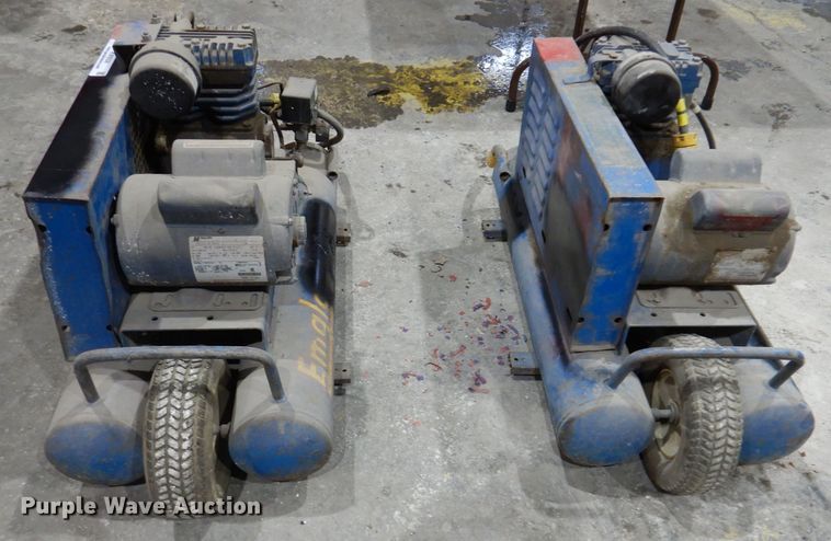 image for item KW9558 (2) Emglo air compressors