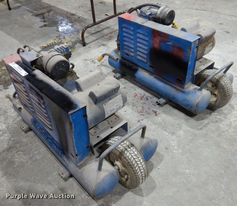 image for item KW9558 (2) Emglo air compressors