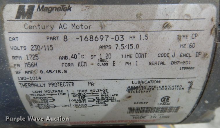 image for item KW9558 (2) Emglo air compressors