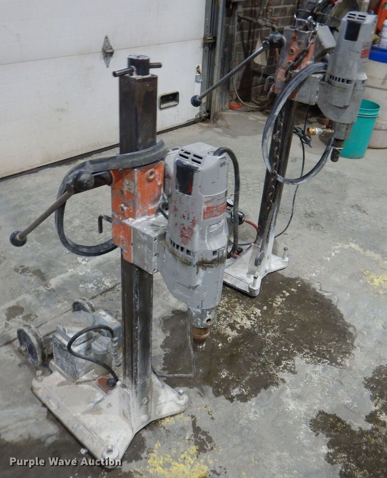 image for item KW9559 (2) Milwaukee Dymodrill core drills