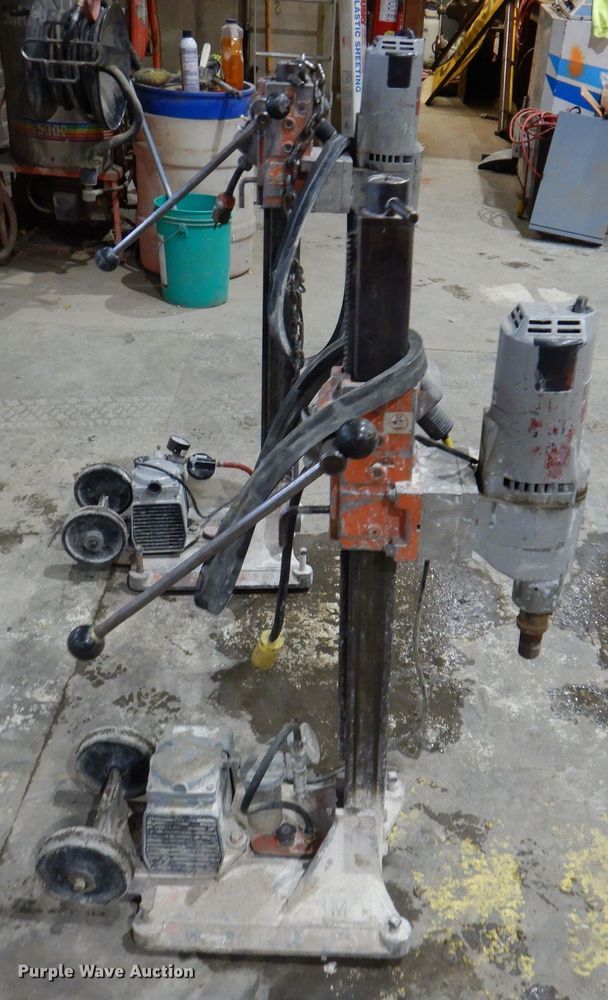 image for item KW9559 (2) Milwaukee Dymodrill core drills