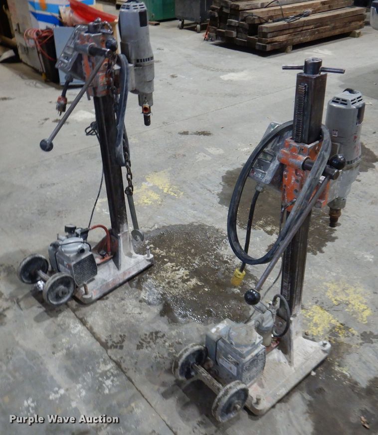 image for item KW9559 (2) Milwaukee Dymodrill core drills