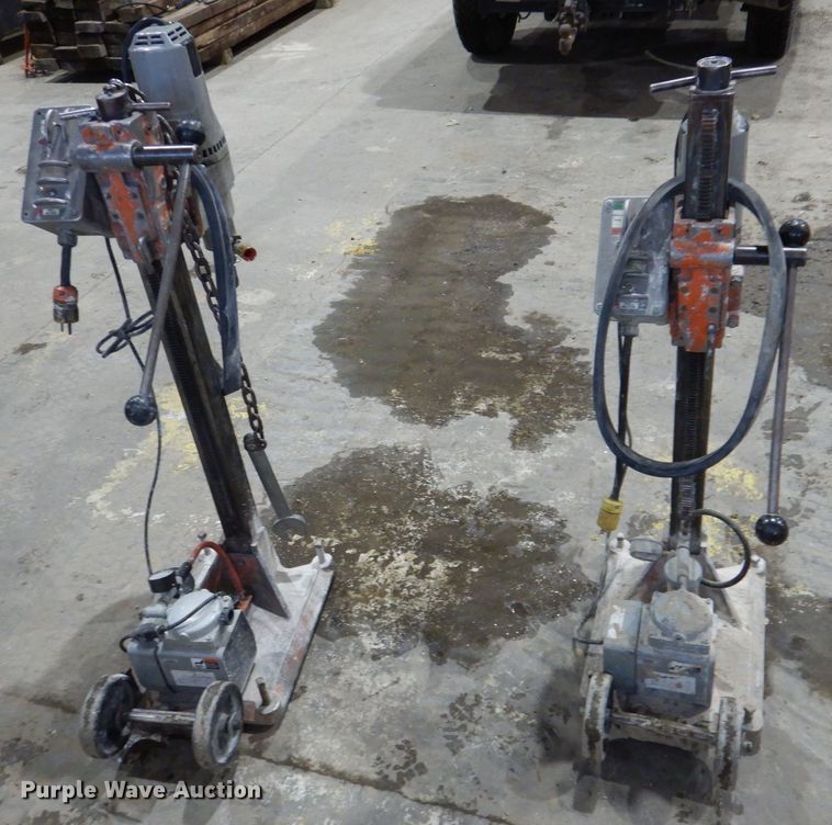 image for item KW9559 (2) Milwaukee Dymodrill core drills