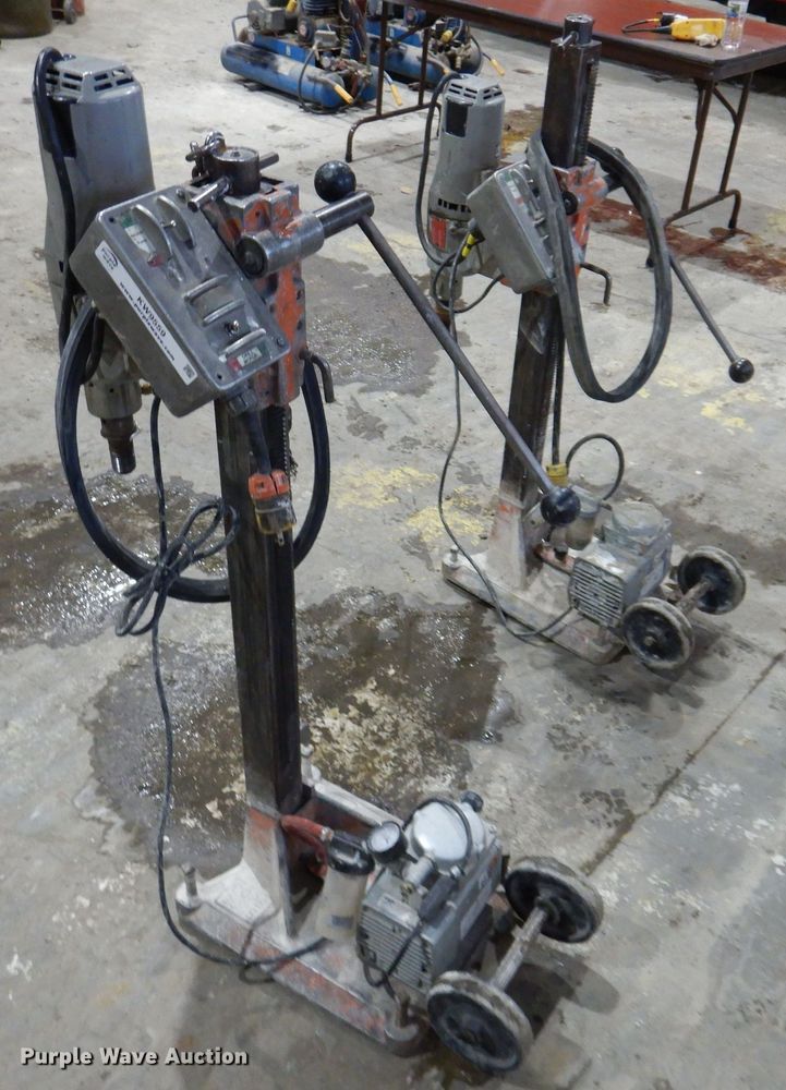 image for item KW9559 (2) Milwaukee Dymodrill core drills