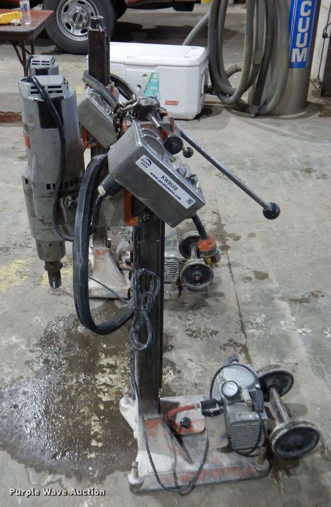 image for item KW9559 (2) Milwaukee Dymodrill core drills