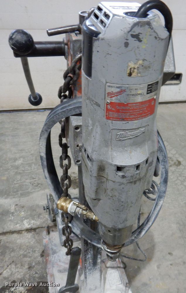 image for item KW9559 (2) Milwaukee Dymodrill core drills