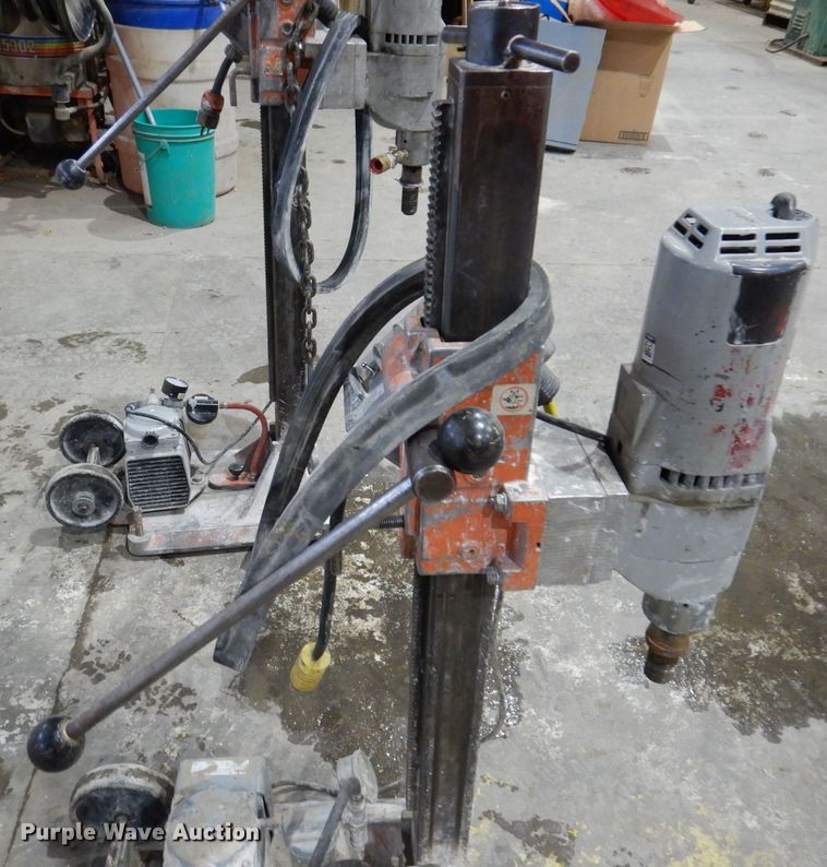image for item KW9559 (2) Milwaukee Dymodrill core drills