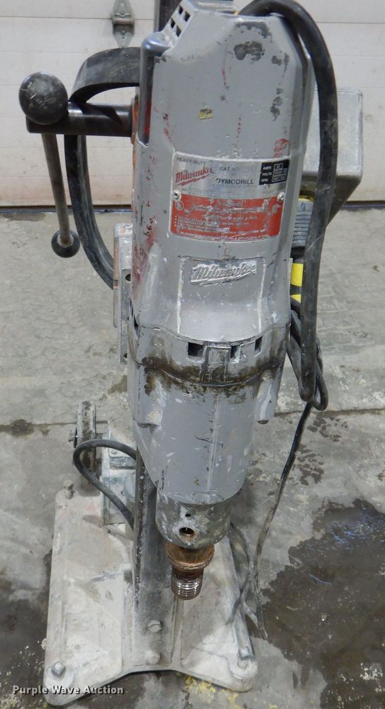 image for item KW9559 (2) Milwaukee Dymodrill core drills