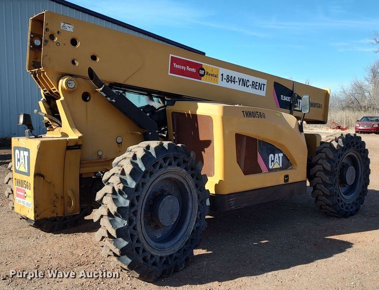 image for item LK9511 2015 Caterpillar TL943C  telehandler