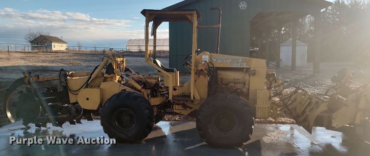 image for item LK9526 1983 Vermeer M-475  trencher