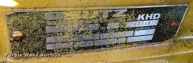 image for item LK9526 1983 Vermeer M-475  trencher