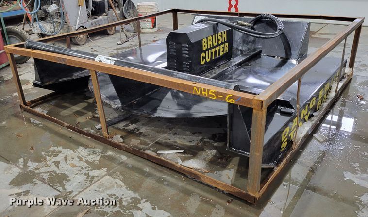 image for item LY9862 2021 Mower King SSRC  72" W skid steer rotary mower