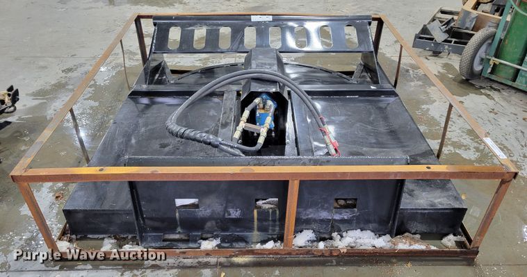 image for item LY9862 2021 Mower King SSRC  72" W skid steer rotary mower