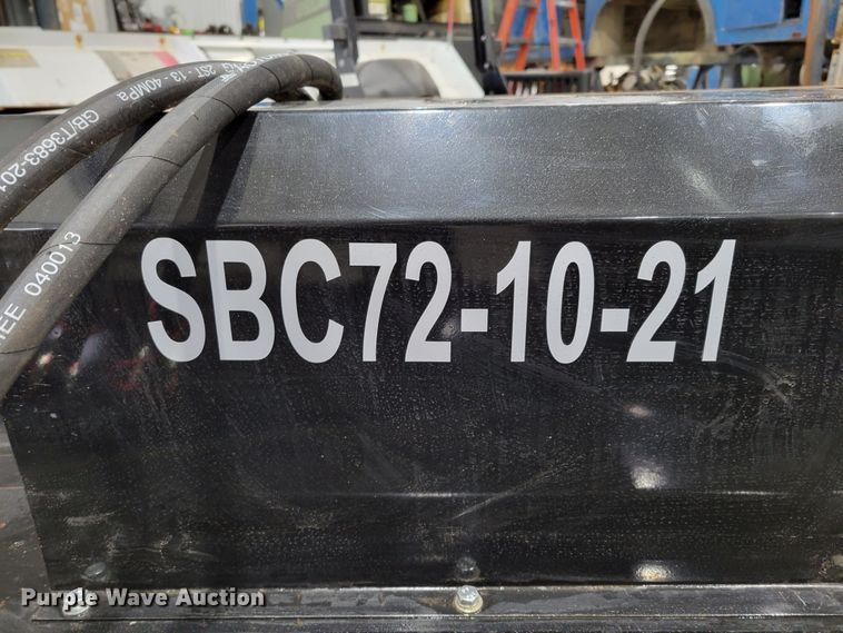 image for item LY9862 2021 Mower King SSRC  72" W skid steer rotary mower