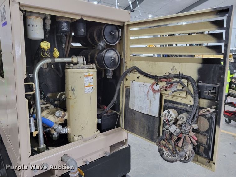 image for item LY9863 2010 Ingersoll Rand P185WJDU-T1  air compressor