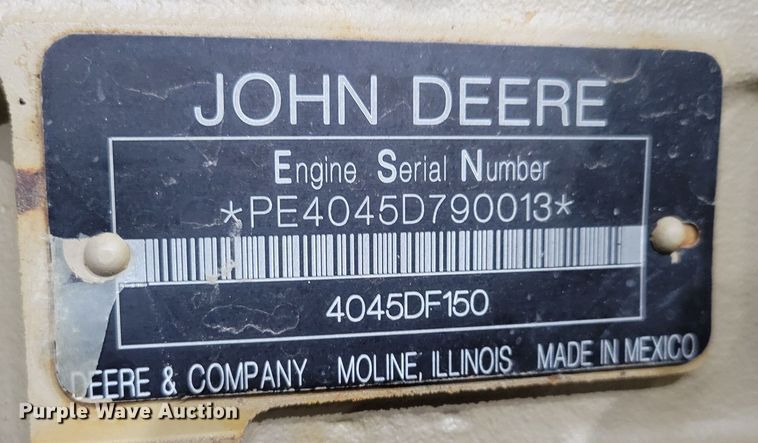 image for item LY9863 2010 Ingersoll Rand P185WJDU-T1  air compressor