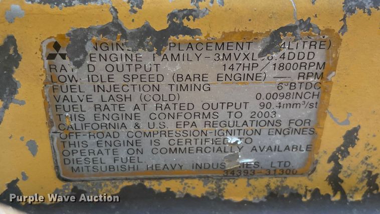 image for item MI9729 2003 Caterpillar 320C L  excavator