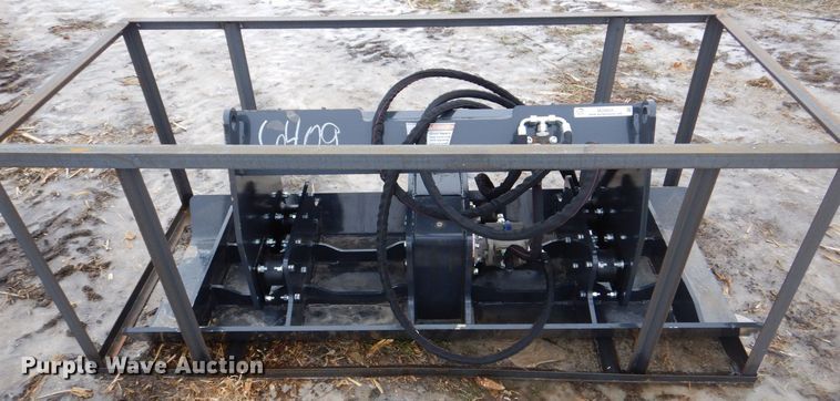 image for item MJ9954 Land Honor  skid steer plate compactor